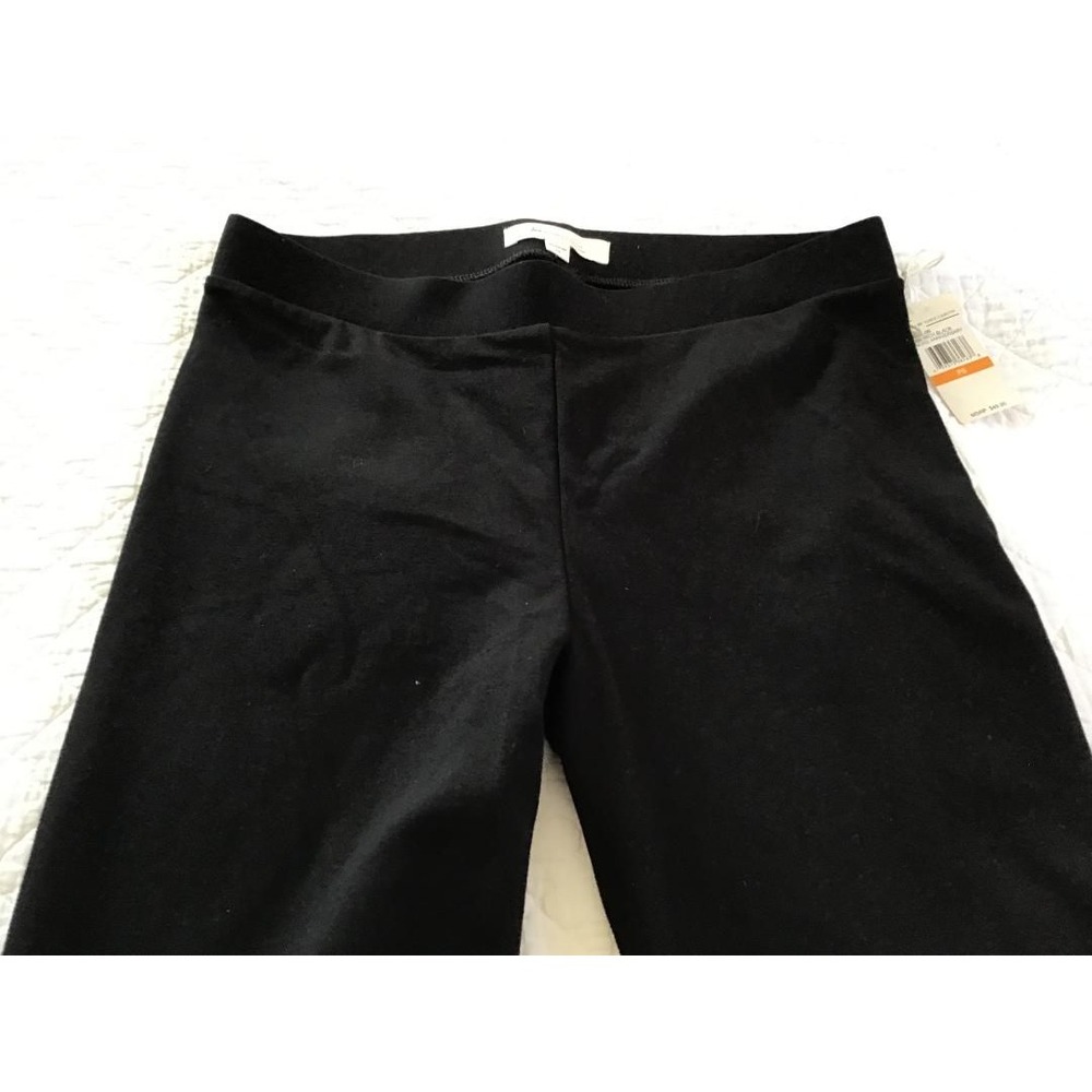 Vince Camuto Rich Black Leggings Slim Fit Size PS Elastic Waist NWT Casual Lux - Picture 5 of 15